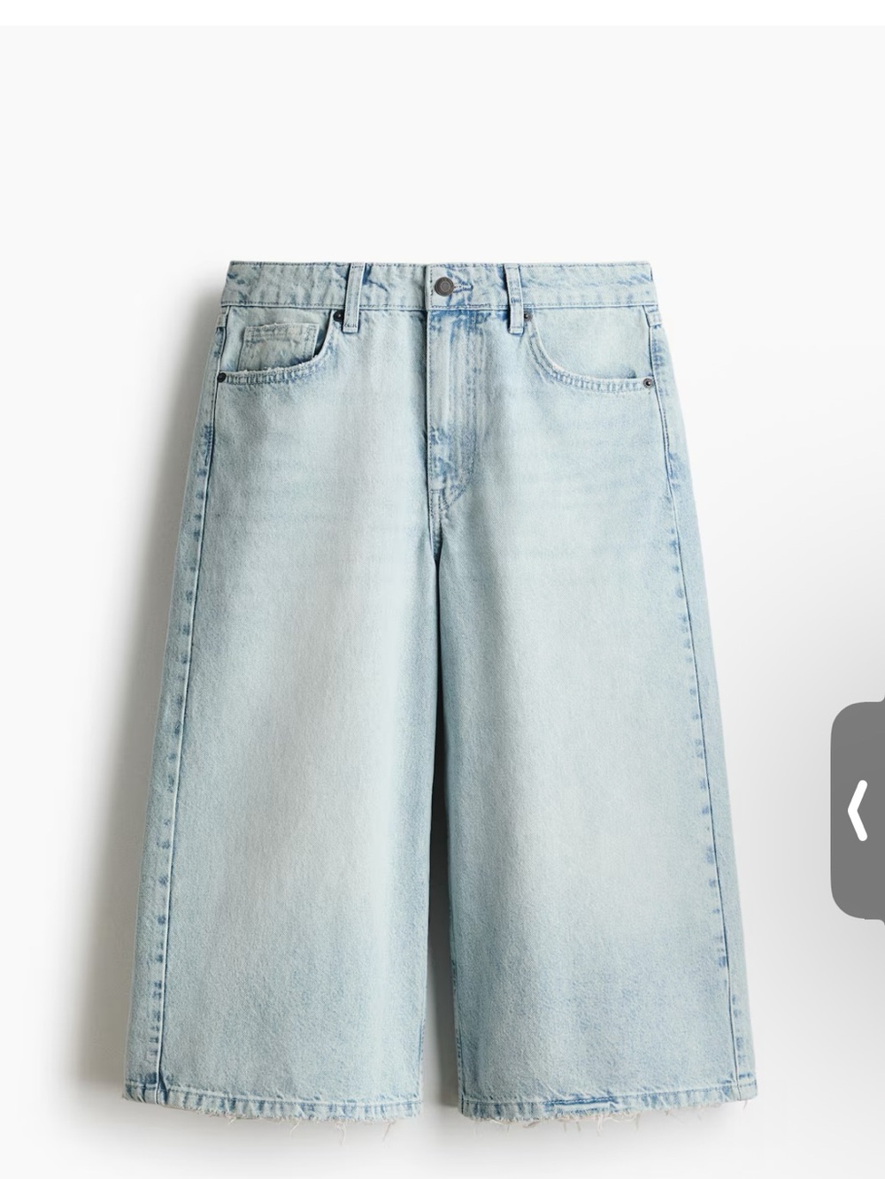 H&M Light Blue Denim Jean Shorts